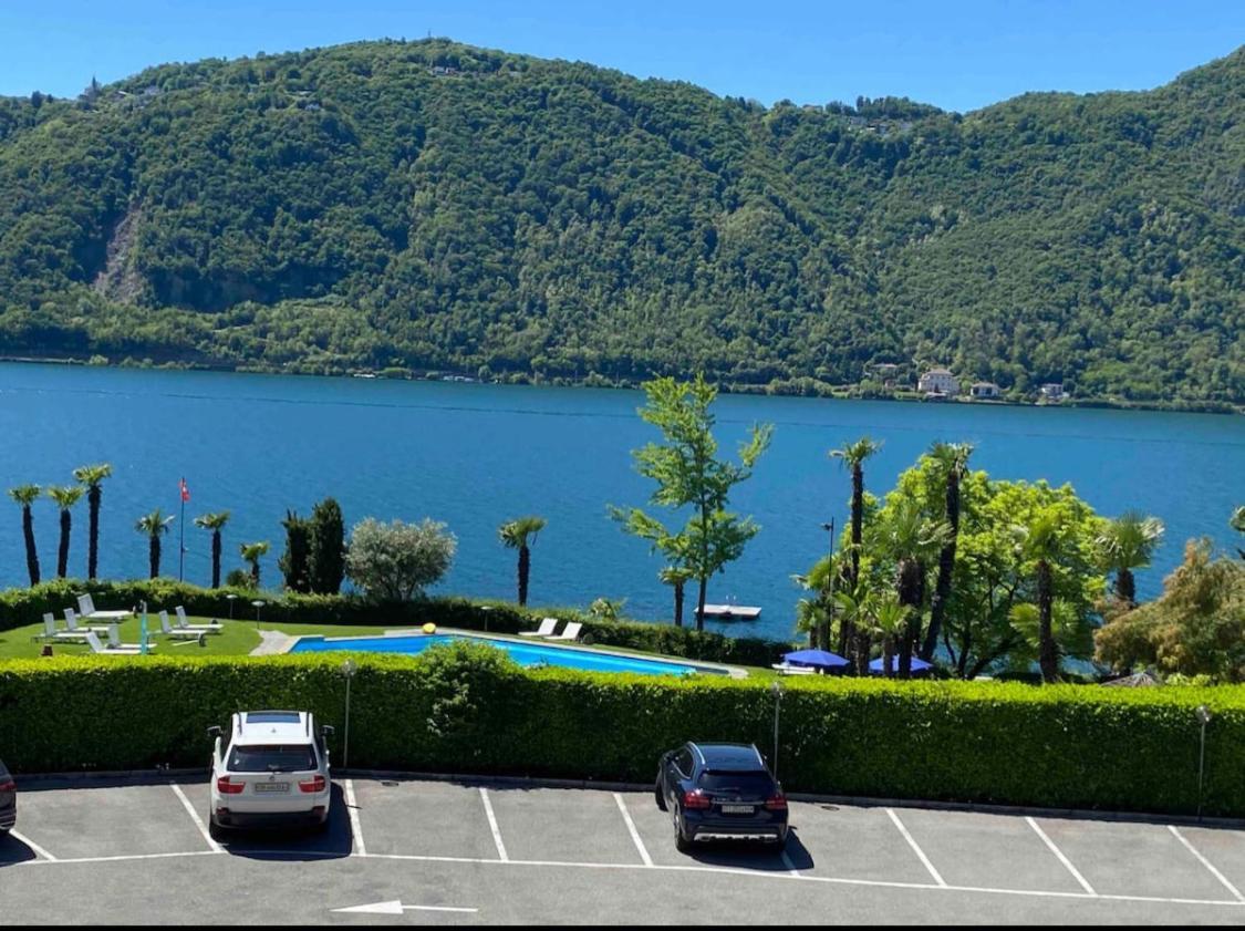 Holiday On The Lake Lugano 4 Bissone Exterior photo