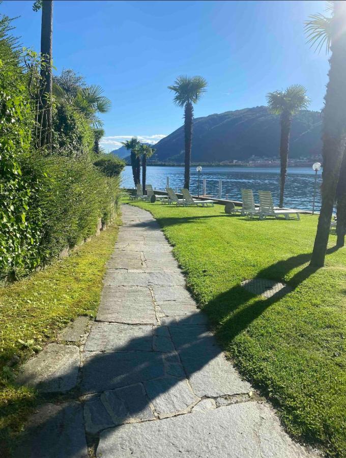 Holiday On The Lake Lugano 4 Bissone Exterior photo